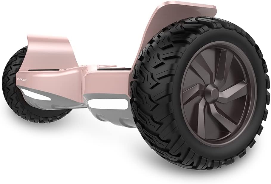 8.5" Two Wheel Self-Balancing Scooter with Bluetooth Speaker LED Lights H107564