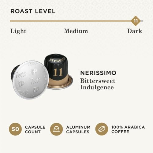 Dark Roast Espresso Capsules, 50 Count E499206