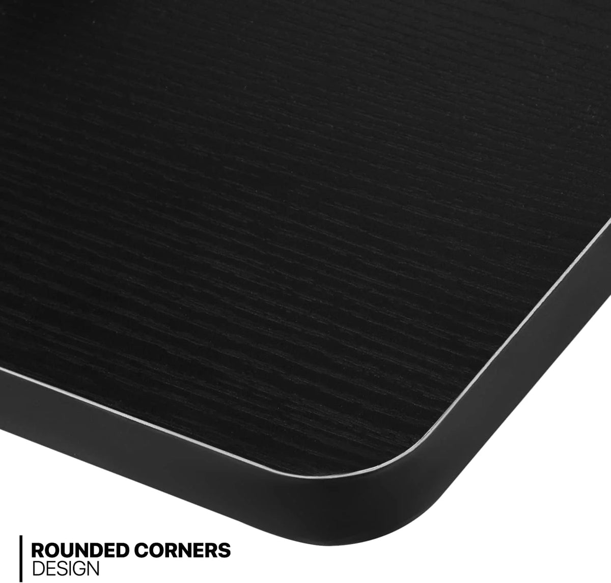 Black 3 Tier Z-Shape Computer Desk T722510