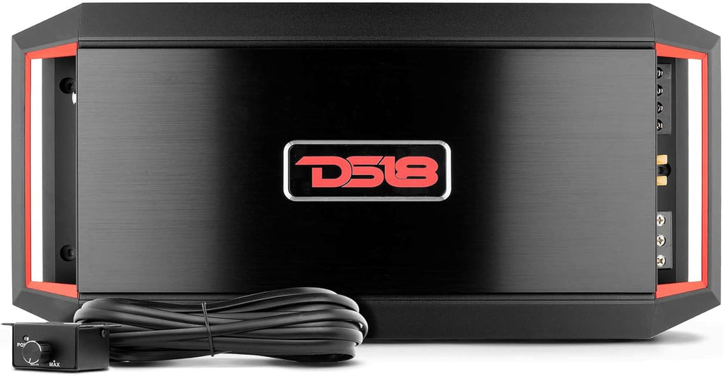 4-Channel 1600w Peak Car Amplifier with Remote Subwoofer Control R29818