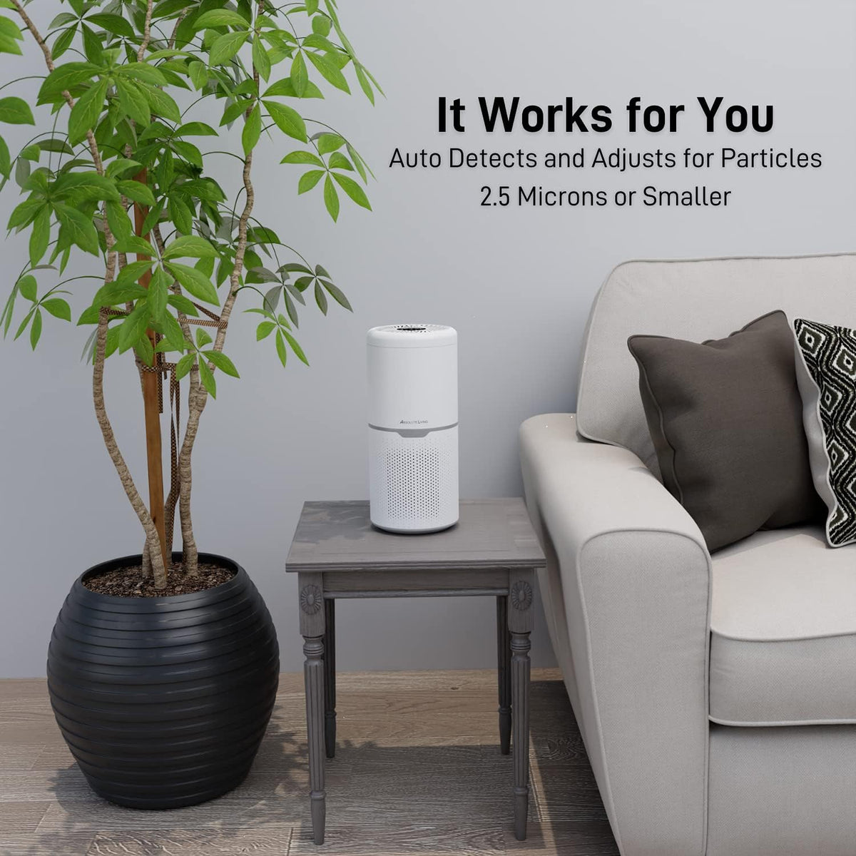 UV Air Purifier With HEPA Filter H13 and Auto Detect D171797