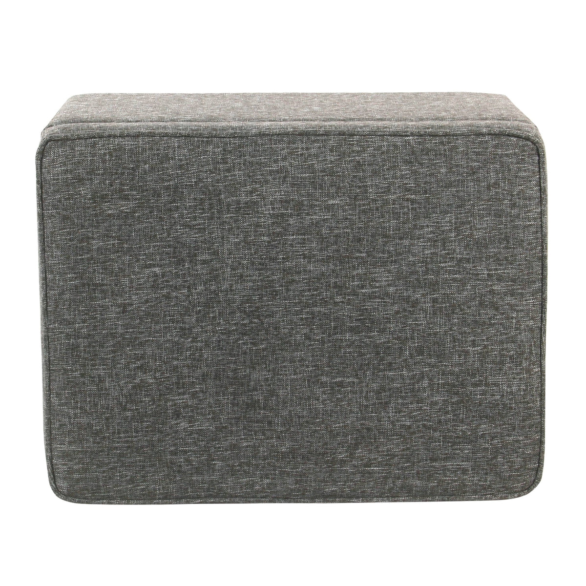 Slate Grey Medium Storage Ottoman J702