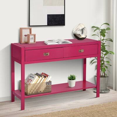 Red Flamingo Console Table U826