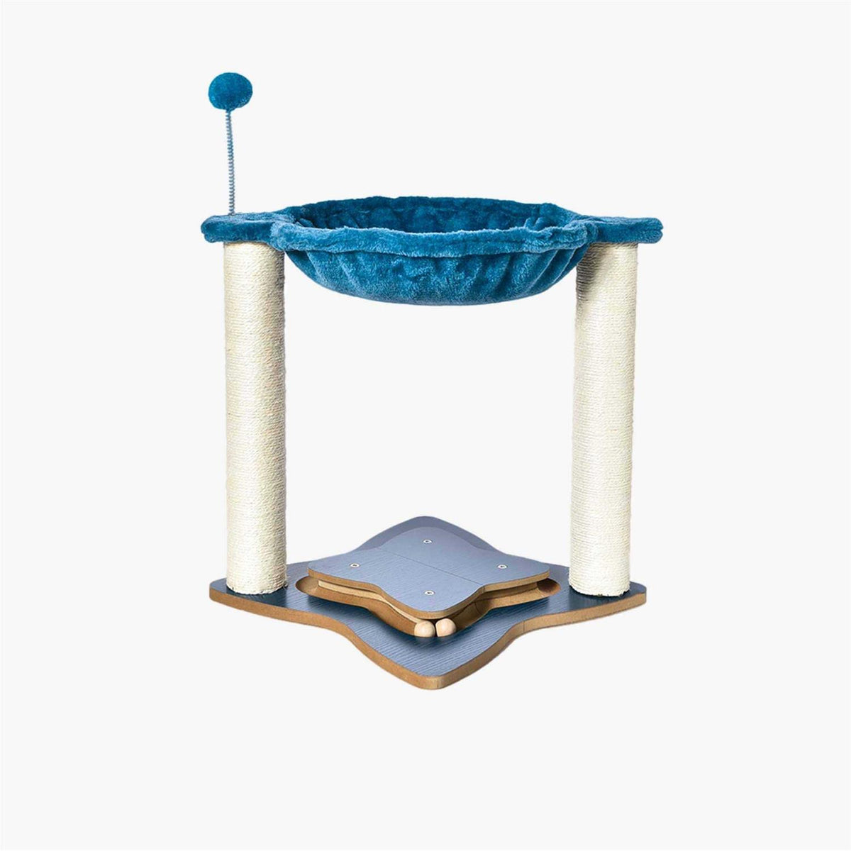 3 in 1 Cat Scratching Post with Hammock K756430