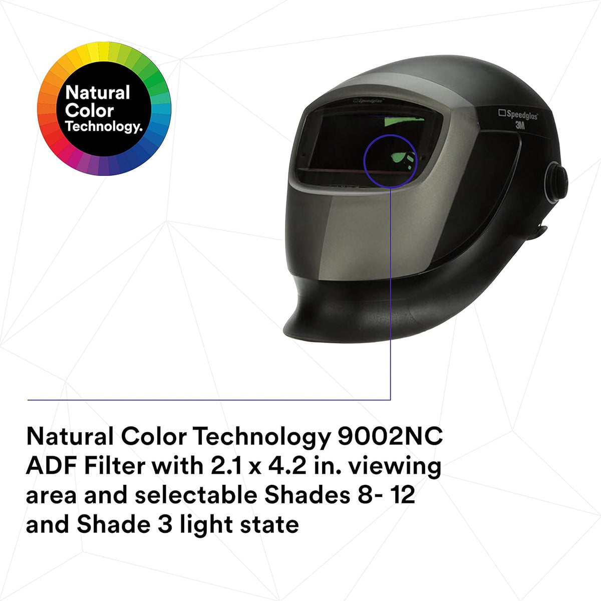 3M Speedglas Welding Helmet 9002NC with Auto Darkening Filter K175
