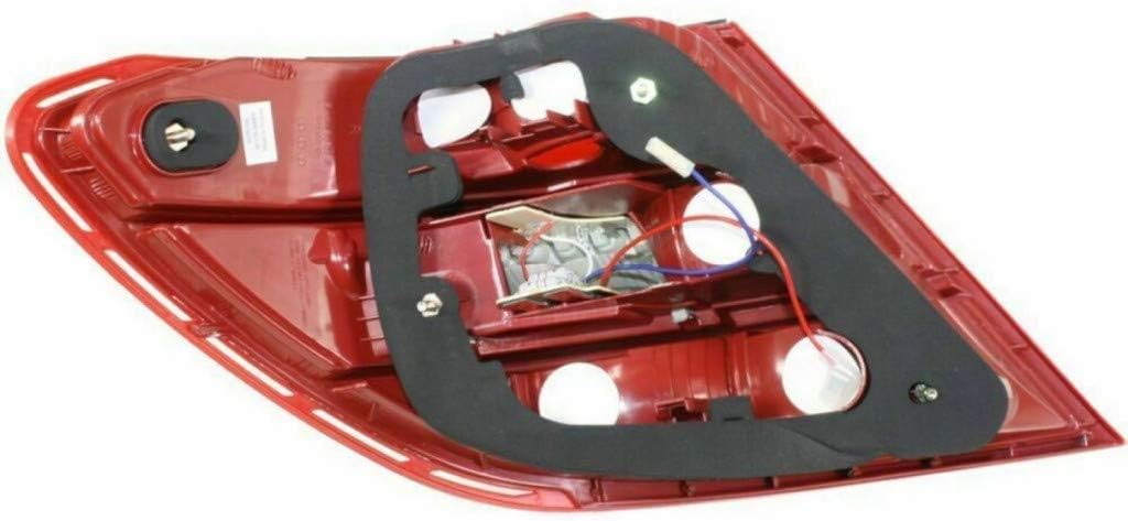 2008-2011 Mercedes-Benz C350 Tail Light Assembly Driver Side w/Bulbs V700