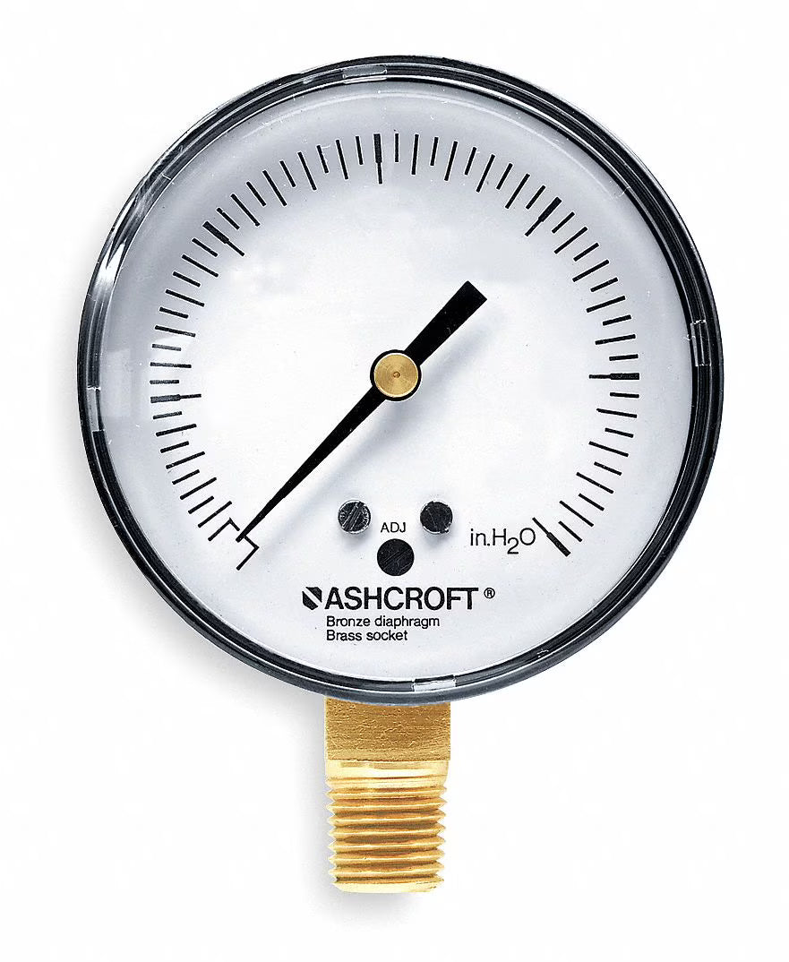 2-1/2In 0 to 60H2O Pressure Gauge Q166971