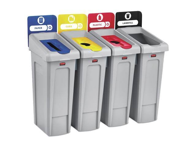 92 gal 4-Stream Recycling Station O3605