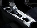 Carbon Fiber Style Interior Gear Shift Panel Cover Trim Frame F719992