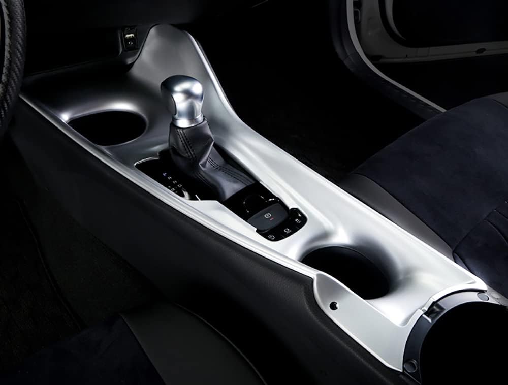 Carbon Fiber Style Interior Gear Shift Panel Cover Trim Frame F719992