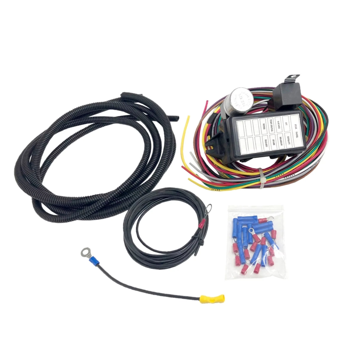 10 Circuit 8 Fuses Basic Wire Harness Fuse Box 12V Z931