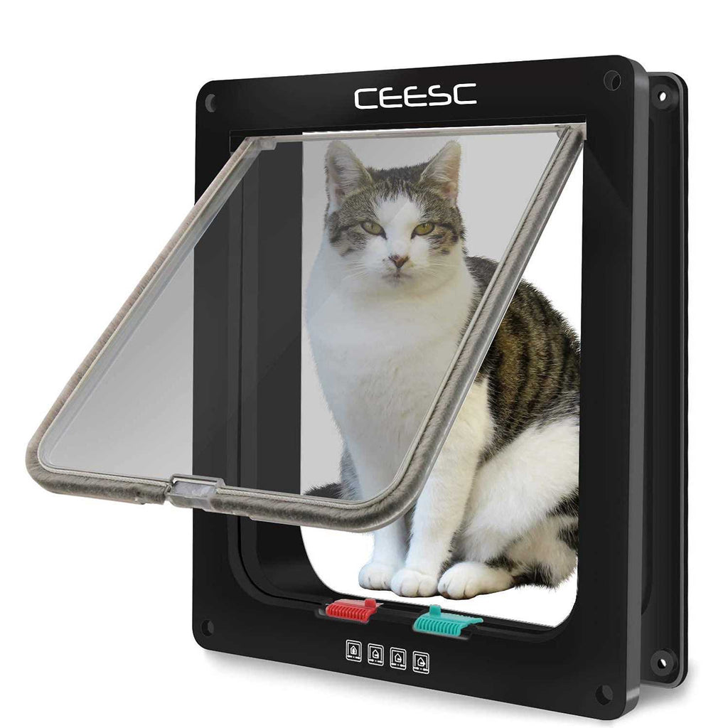 Extra Large Cat Door 4 Way Locking N258