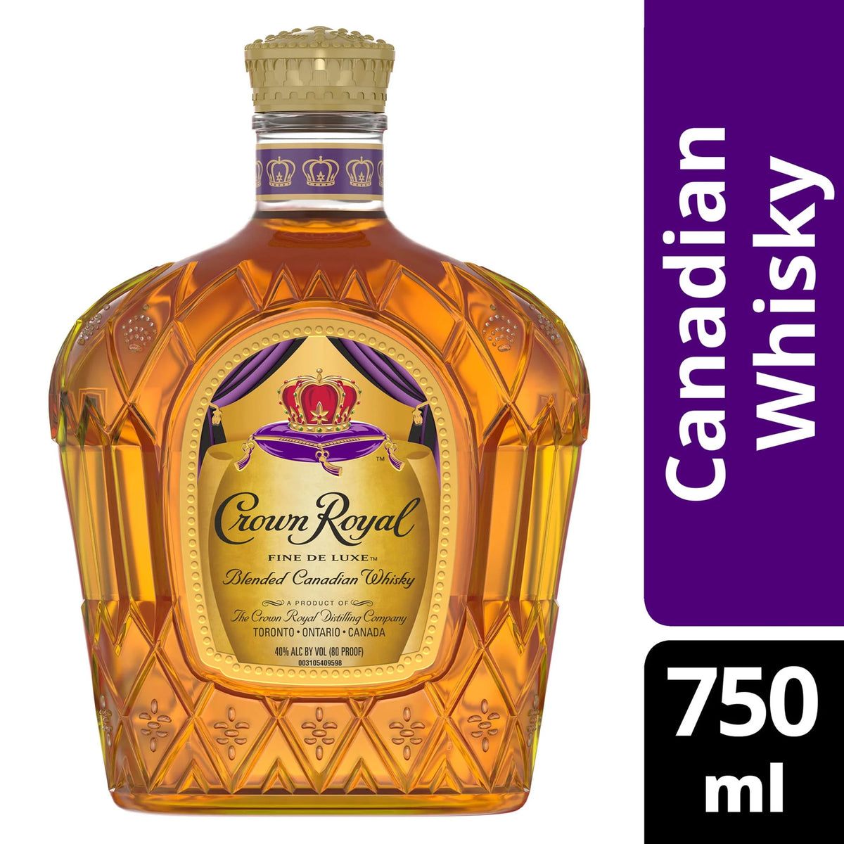 Blended Canadian Whisky, 750 mL, 40% ABV B826
