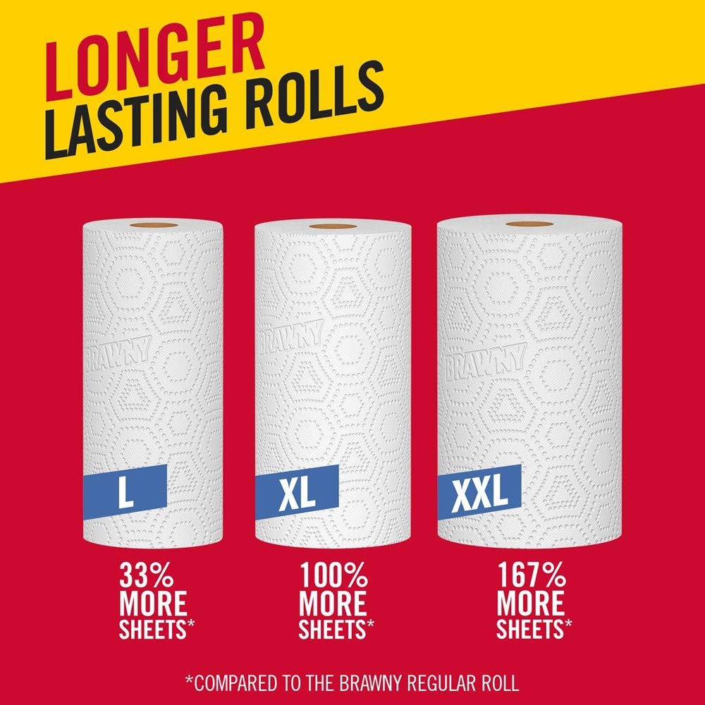 6 Large Rolls Full Sheet Paper Towels L925580