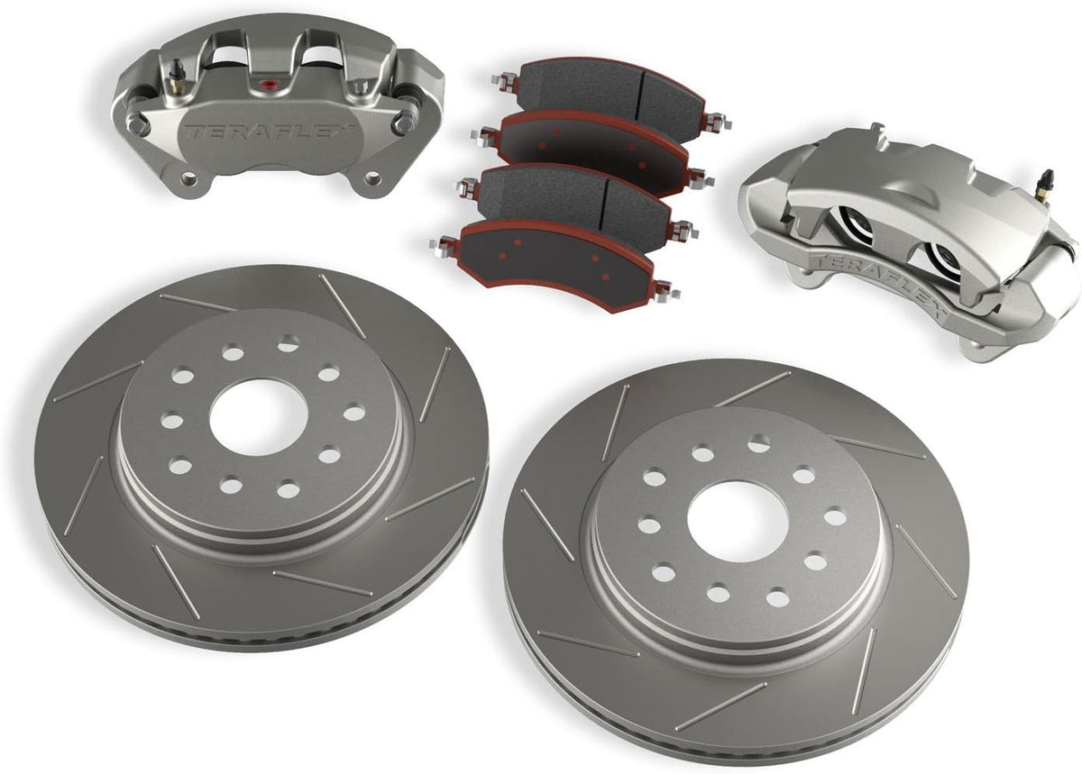 Front Big Brake Kit with Slotted 13.3 Rotors P8733