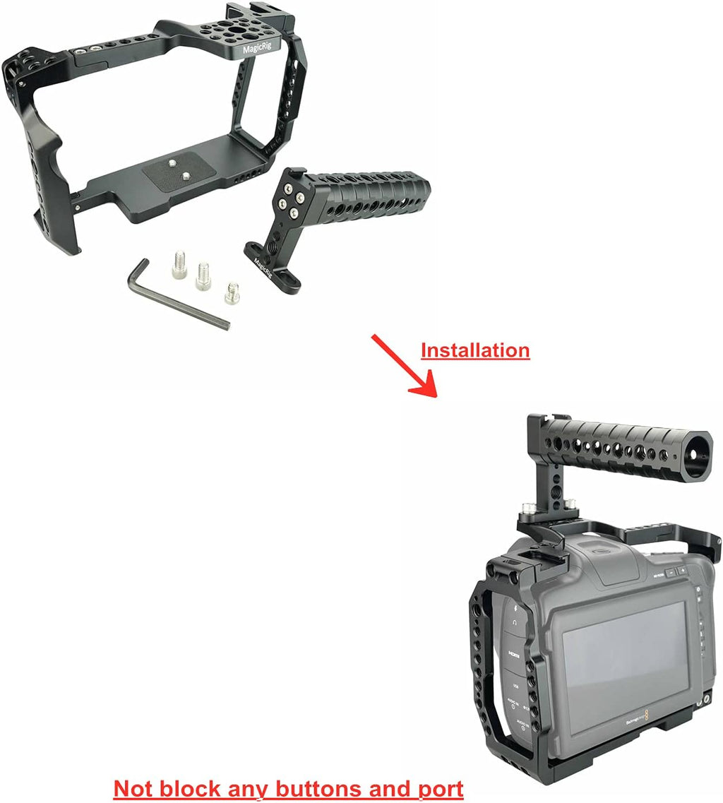 Camera Cage with Top Handle P696030
