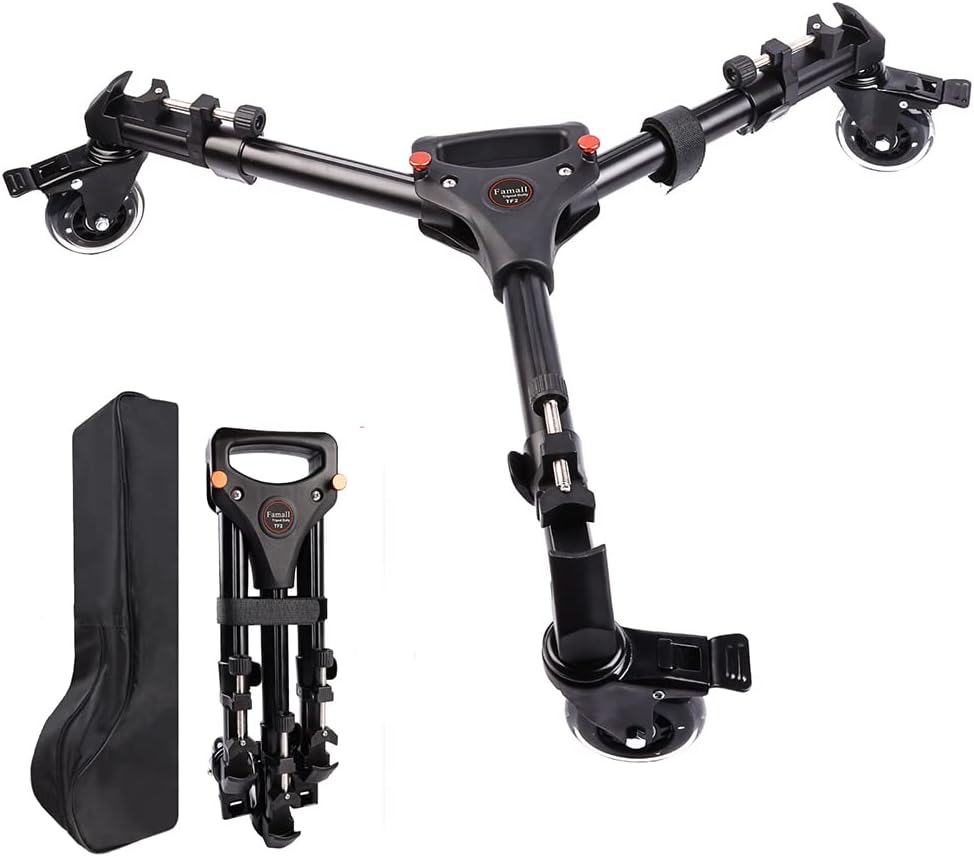 Heavy Duty Tripod Dolly with Wheels J8687
