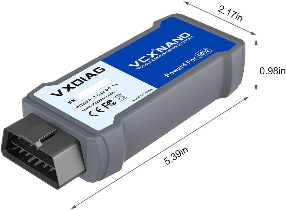 VCX Nano Multiple GDS2 and TIS2WEB Diagnostic Programming System T1504