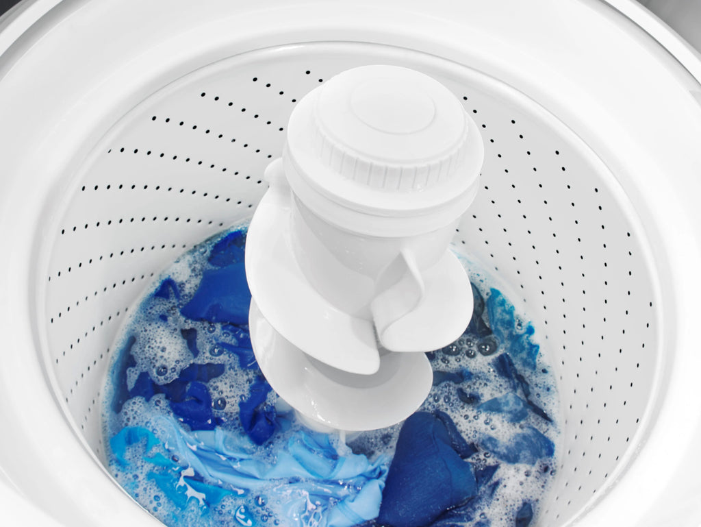 White Top-Load Washer with Dual Action Agitator, 3.5 Cu. ft. Capacity H69017