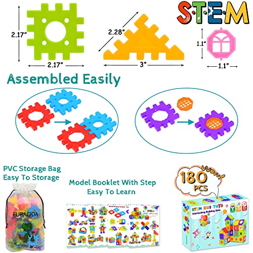 180 Pcs Interlocking Building Blocks F274952