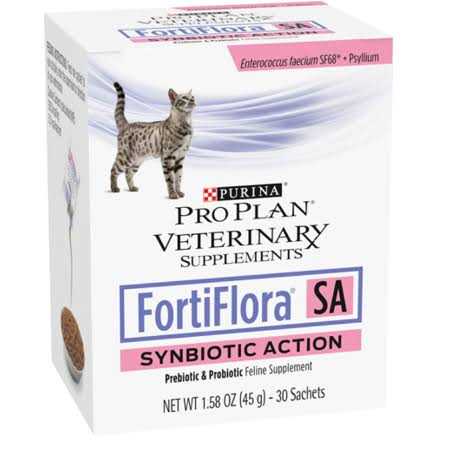 FortiFlora PRO SA Synbiotic Action Feline Prebiotic And Probiotic O7950