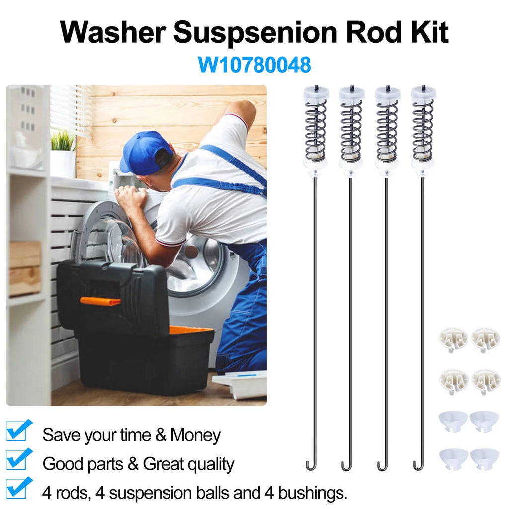 Washer Suspension Rod Kit V975254