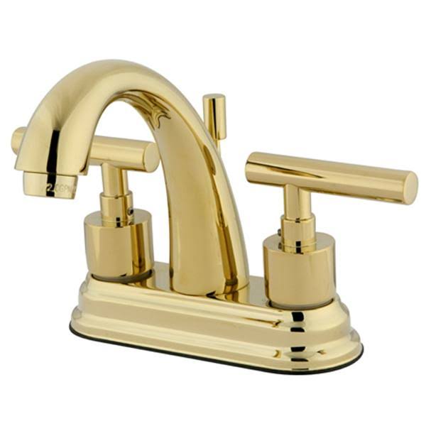 Centerset Lavatory Faucet with Pop-Up, Satin Nickel T210533