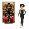 Black and Gold Suit Doll with Cropped Jacket and Golden Accessories A41807