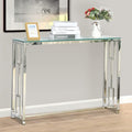 Modern Narrow Glass Console Table G548857