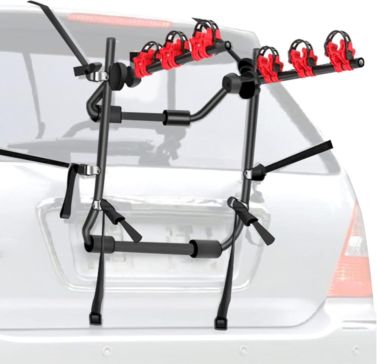 Bike Trunk Mount 3-Bike Car Carrier Rack L201406