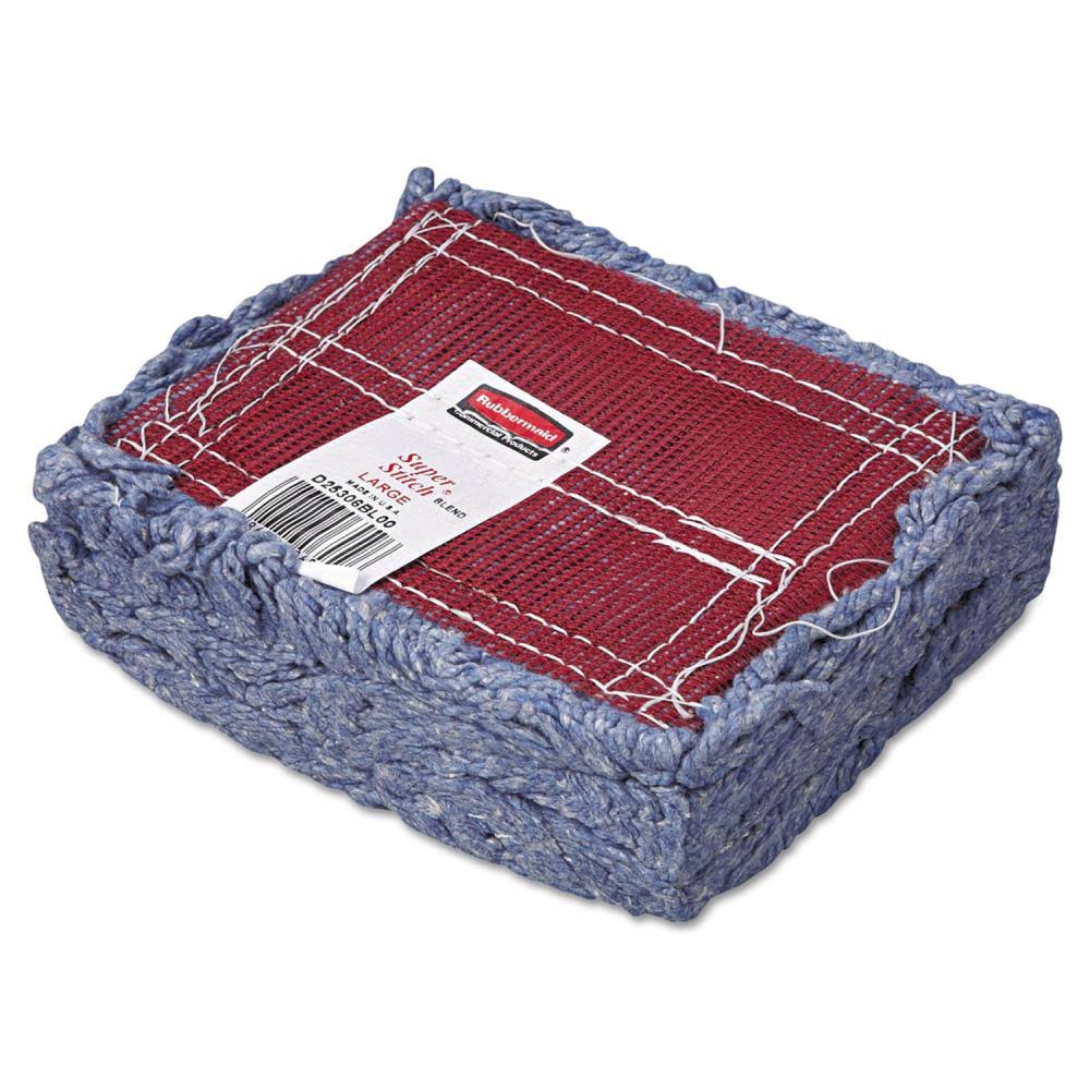 Large Cotton Synthetic Blue Mop Head W671471