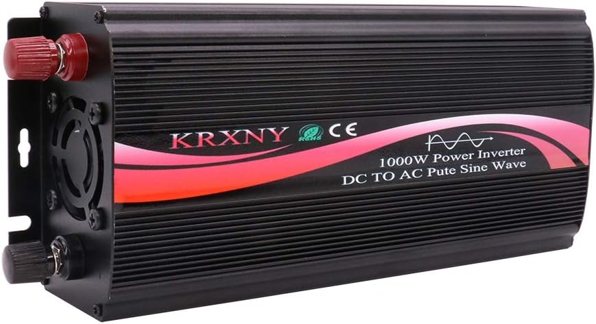 1000W Pure Sine Wave Car Power Inverter 12V DC to 110V AC Y29069