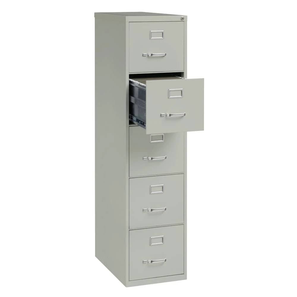 Gray 5-Drawer Letter-Size File Cabinet M6770