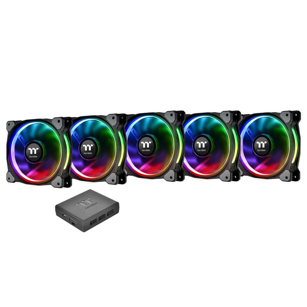 14 LED RGB Radiator Fan Pack of 5 X875375