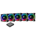 14 LED RGB Radiator Fan Pack of 5 X875375