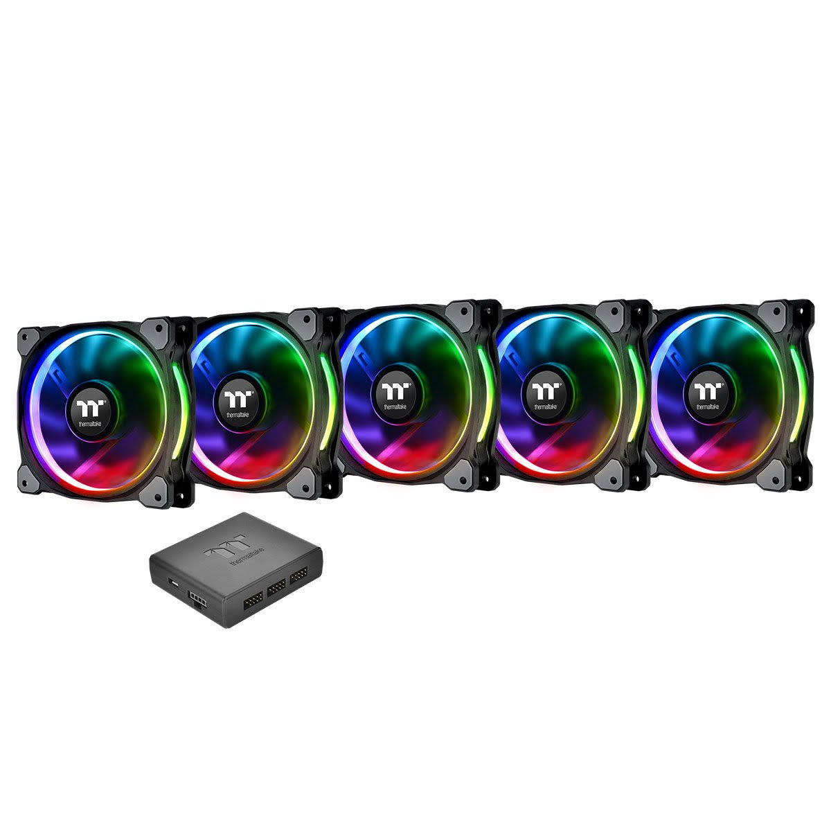 14 LED RGB Radiator Fan Pack of 5 X875375