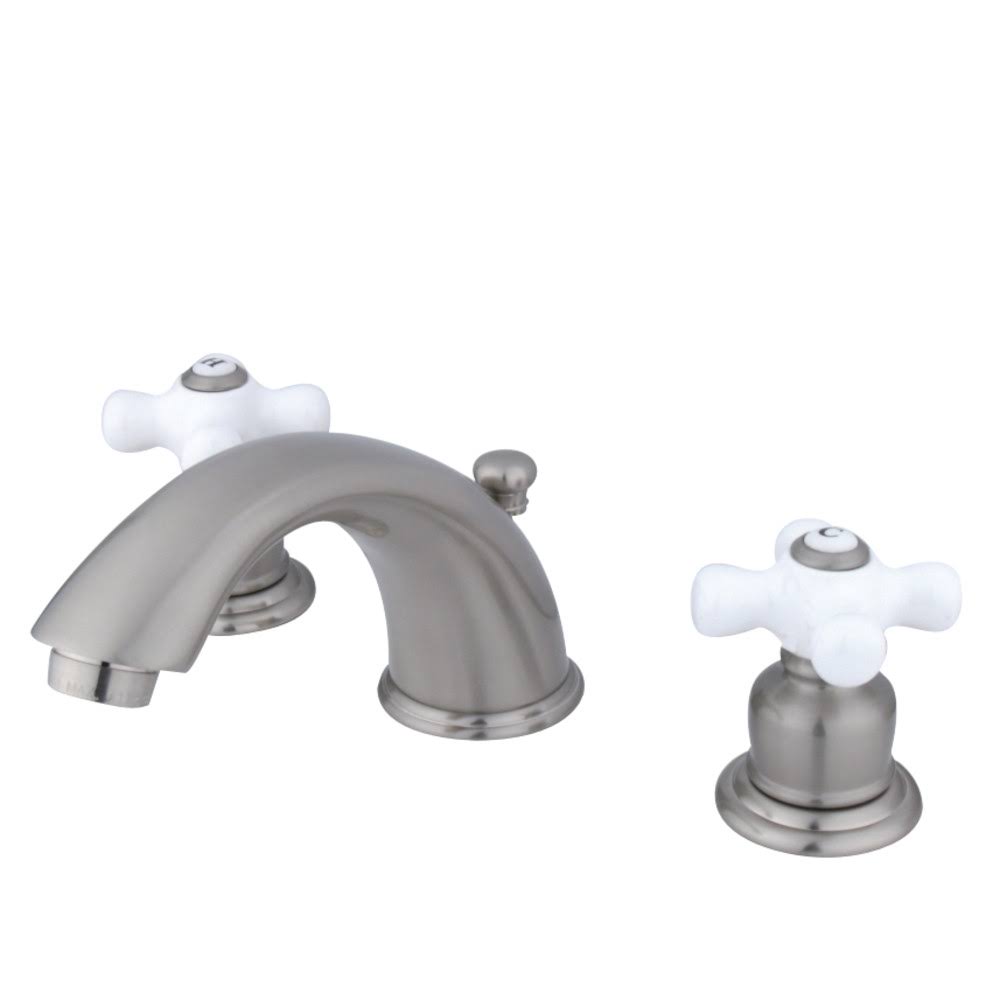 Satin Nickel Widespread Lavatory Faucet Q5283