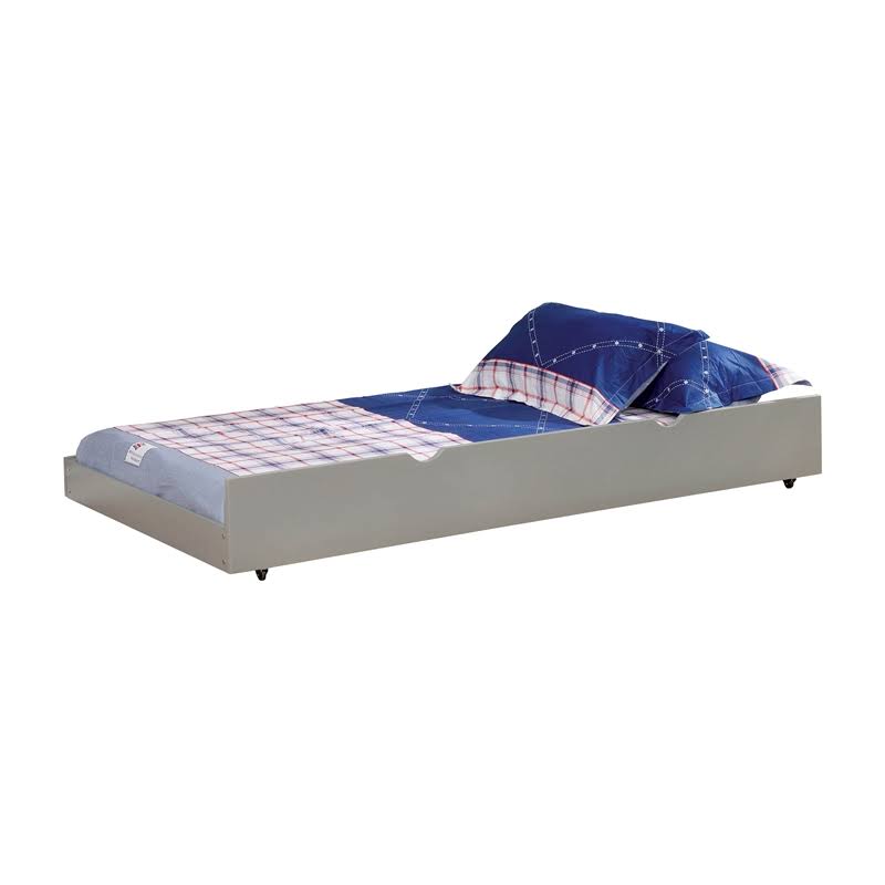 Gray Wood Twin Trundle Q57881