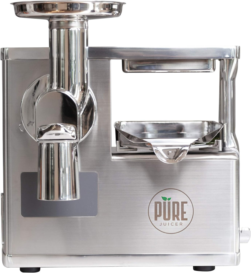 Two-Stage Juicer with Stainless Grinder and Hydraulic Press L733