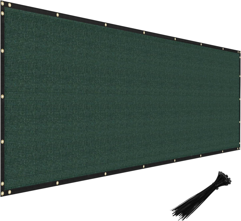 Green Heavy Duty Privacy Fence Screen 5' x 26' I434315