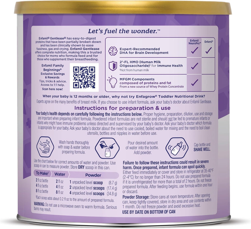 19.9 Oz Baby Formula Powder Q901845