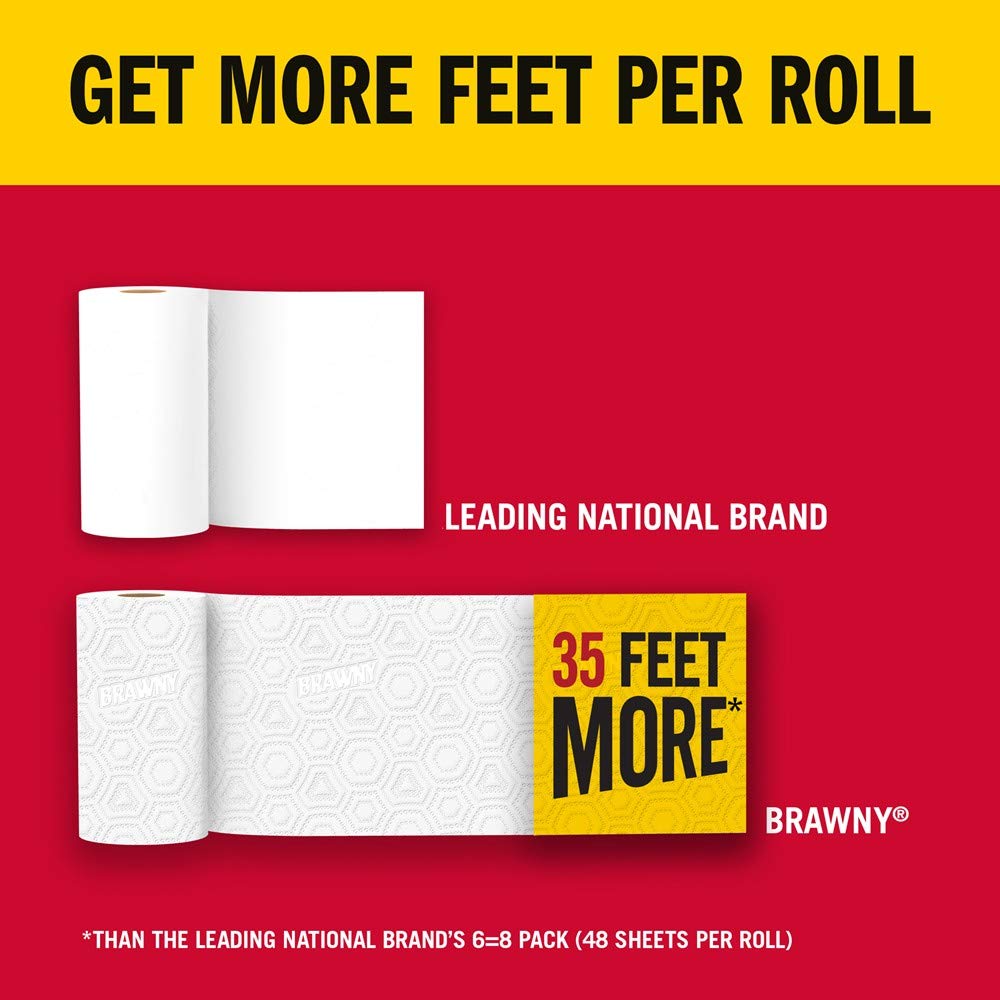 6 Large Rolls Full Sheet Paper Towels L925580