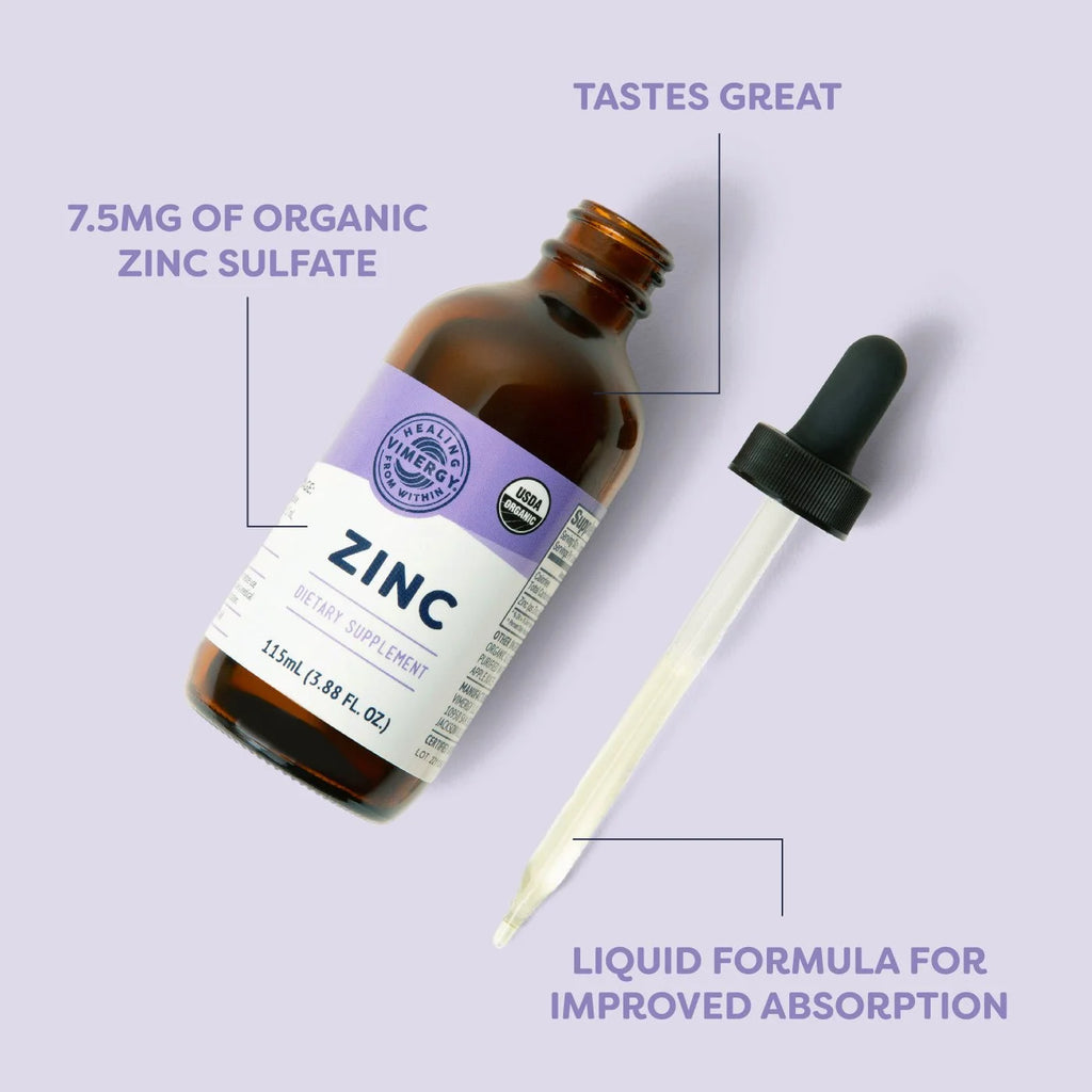 Organic Liquid Zinc, 57 Servings U428163