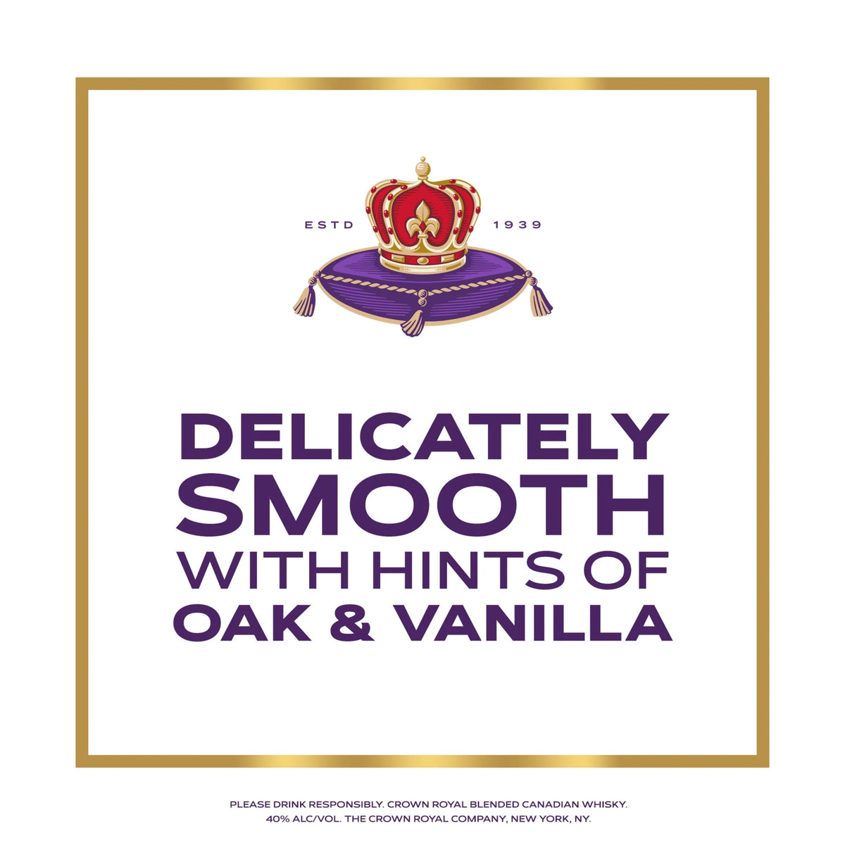Blended Canadian Whisky, 750 mL, 40% ABV B826