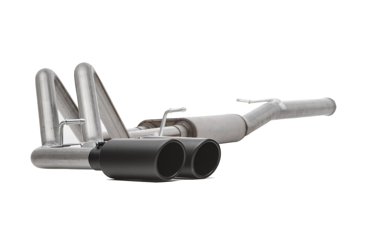 Black Cat-Back Dual Sport Exhaust System E376