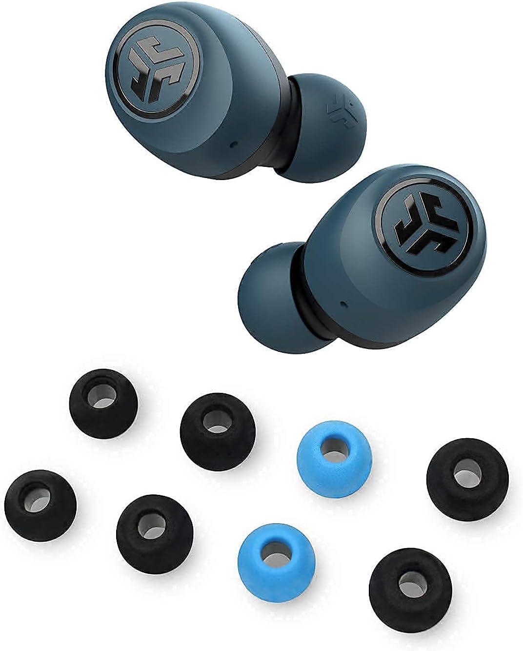 Navy True Wireless Bluetooth Earbuds with Charging Case V5808