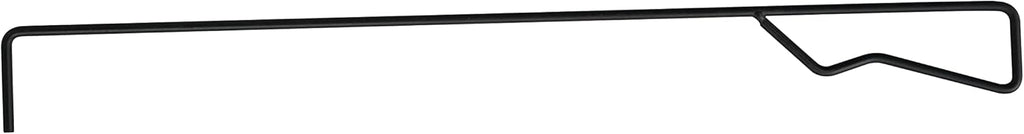 Black Steel Chiminea Fireplace with Poker U614200
