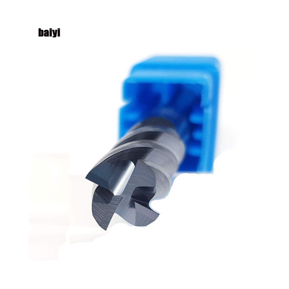 1/2 Carbide Square End Mill 4 Flute AlTiN Coating Pack of 2 C69539