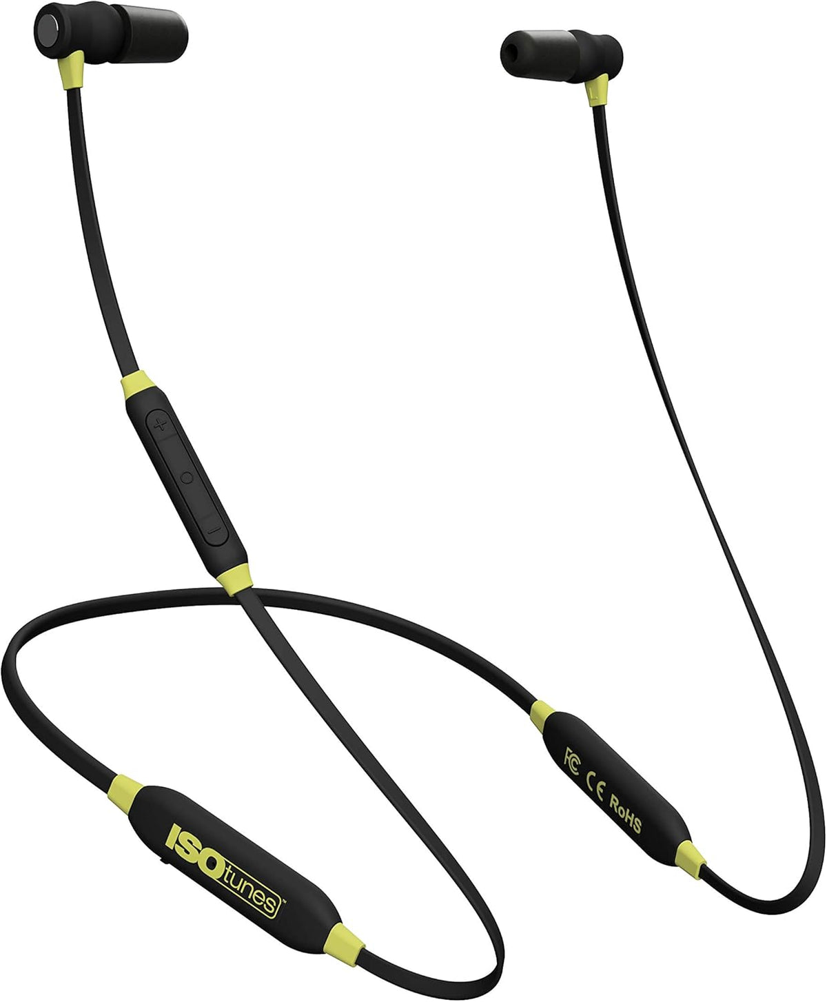 Black & Yellow Bluetooth Earplug Headphones V7135