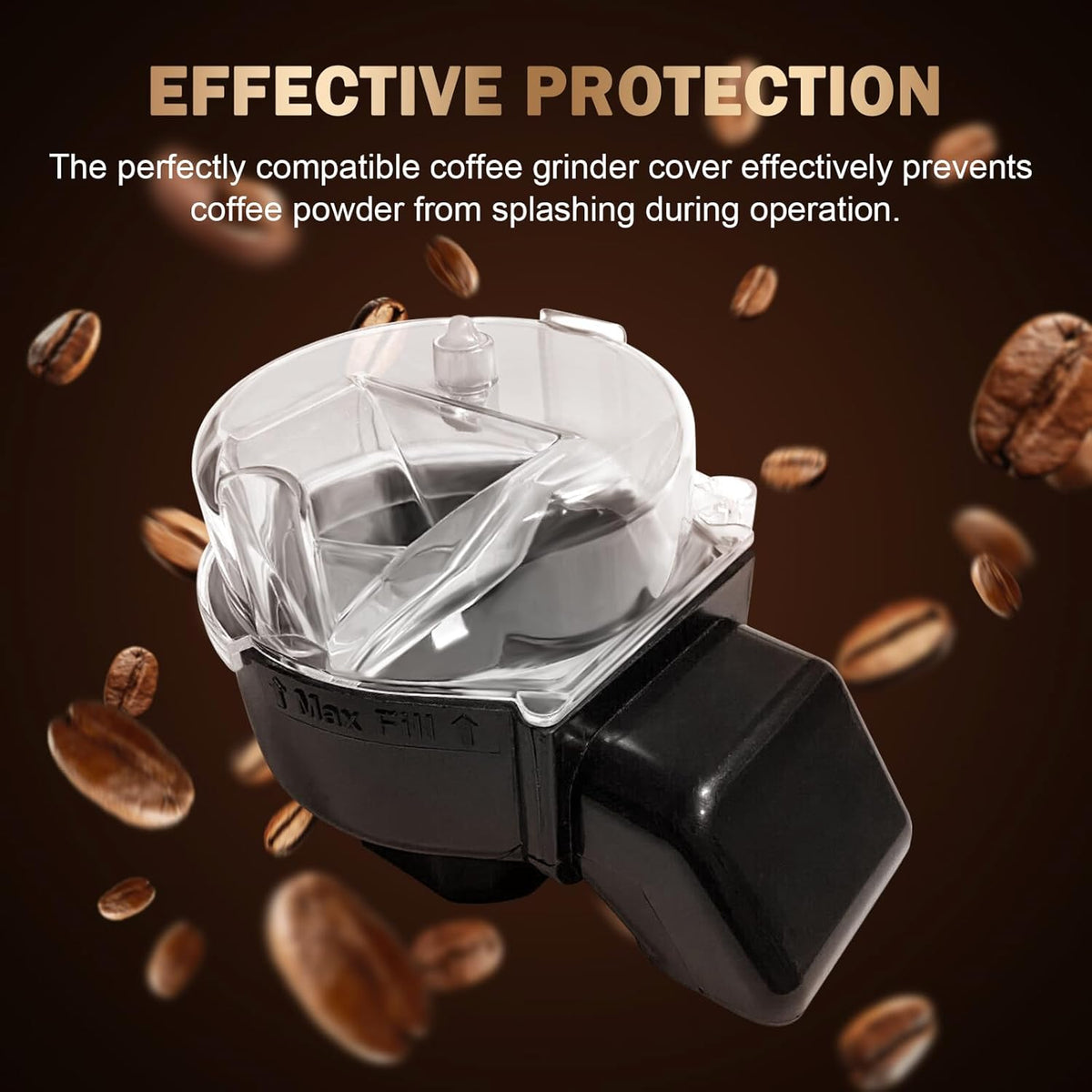 Clear Replacement Grinder Assembly Lid V400